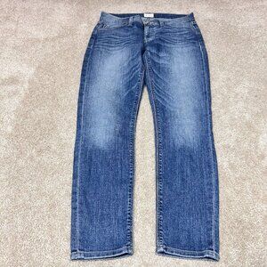 Hudson Jeans Blue Krista Super Skinny Crop Women's Size 27 Pockets